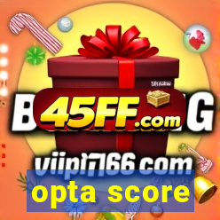 opta score